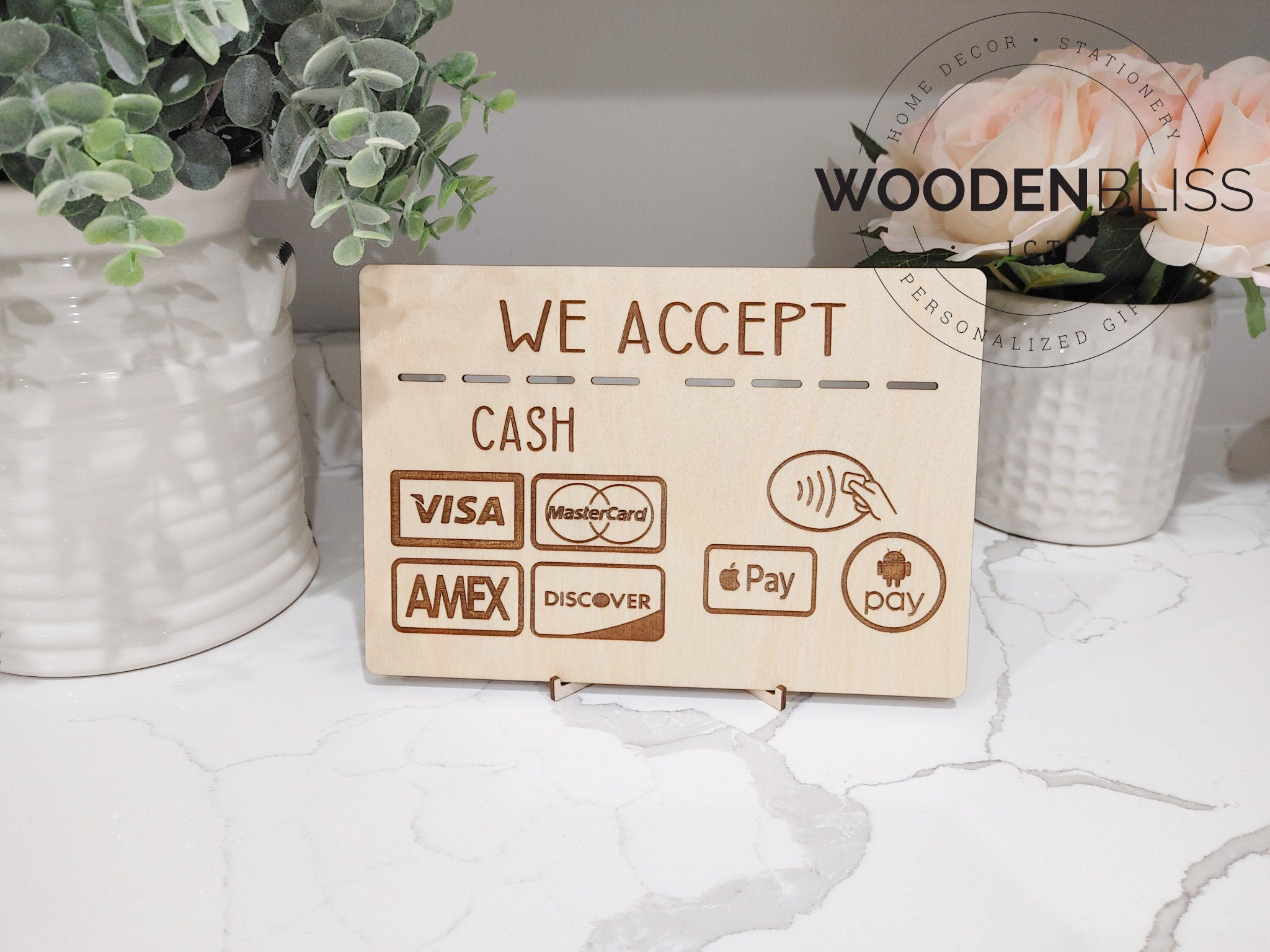 we accept credit card signs square