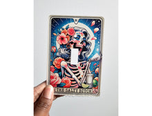 Load image into Gallery viewer, Salty B Skeleton Light Switch Cover, Bathroom Bedroom Decor, House warming, Single Standard Switch option, Renter Friendly, Home Decor
